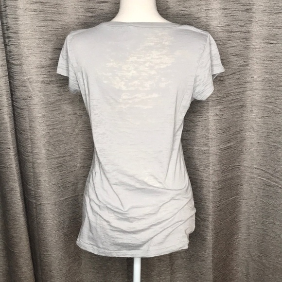 BELLA LARGE GRAY & GOLD T-SHIRT - Picture 2 of 7